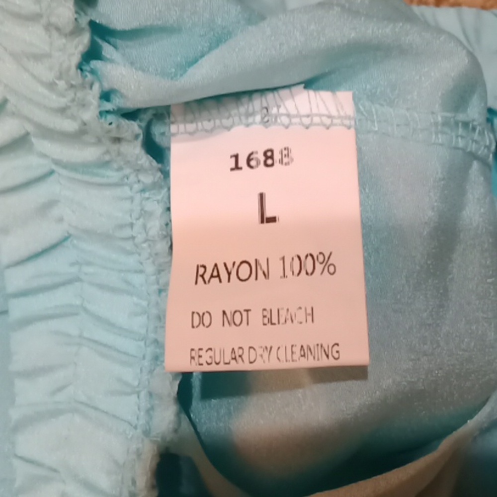 #721 Beach Cover up wide leg pants with elastic buttom. Various Sizes. - Picture 5 of 5